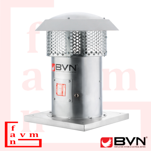 BVN Bahçıvan ARMO-R 1250-6 / 30 4A Trifaze Çatı Tipi Duman Tahliye Fanı