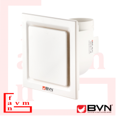 BVN Bahçıvan BPR 1012 Plastik Radyal Banyo ve Tuvalet Aspiratörü