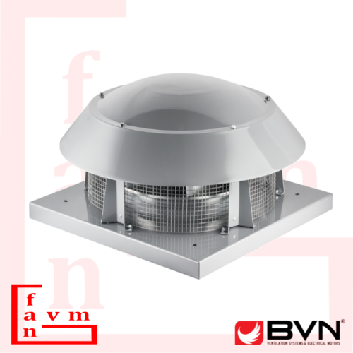 BVN Bahçıvan BRF 500 380 Volt Trifaze Yatay Atışlı 6150 m³/h Radyal Çatı Fanı