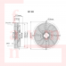 BVN Bahçıvan SFX 4T 300S Trifaze Emiş Güçlendirilmiş Aksiyel Soğutma Fanı