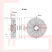 BVN Bahçıvan SF 4M 450S Monofaze Emiş Aksiyel Soğutma Fanı