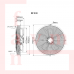 BVN Bahçıvan SFX 6M 630B Monofaze Üfleme Güçlendirilmiş Aksiyel Soğutma Fanı