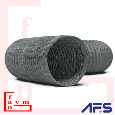 AFS 102mm PVC izolesiz Flexible Esnek Hava Kanalı 10 Metre