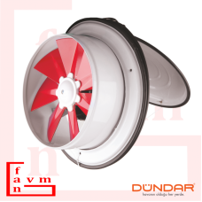 Dündar K 16 Aksiyel Ev Tipi Kapaklı Aspiratör