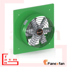 Fanex FAL-K 1000 Harici Motorlu 380 V 40000 m³/h Debi Alüminyum Pervaneli Kare Kasalı Aksiyel Aspiratör