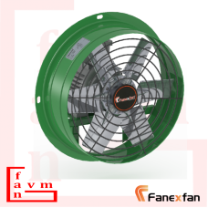 Fanex FAL-Y 600 Harici Motorlu 220 V 11000 m³/h Debi Alüminyum Pervaneli Yuvarlak Aksiyel Aspiratör