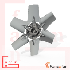 Fanex FAP 750 Derece Ayarlı 750 mm Çap 5 Kanatlı Alüminyum Döküm Pervane