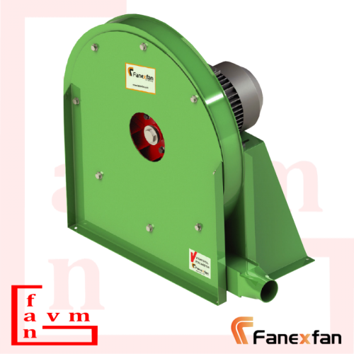 Fanex FBK 4 T Yüksek Basınçlı  380 V 2300 m³/h Debi Körüklü Fan