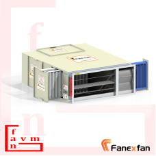 Fanex FKSF-P 13 Kanal Tipi 220 V 1300 m³/h Debi Sığınak Havalandırma Fanı