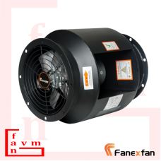 Fanex FRTF 550 (4) Yuvarlak Kanal Tipi 220 V 9500 m³/h Debi Aksiyel Tüp Fan