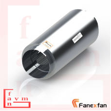 Fanex FYKS 100 Yuvarlak Kanal Tipi susturucu