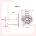 Fanex FAK-AL 50-01 Harici Motor Alüminyum Kanatlı 220 V 7500 m³/h Debi Direk Akuple Yangın Duman Egzoz ve Basınçlandırma Fanı