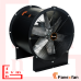 Fanex FAK-AL 50-02 Harici Motor Alüminyum Kanatlı 220 V 8500 m³/h Debi Direk Akuple Yangın Duman Egzoz ve Basınçlandırma Fanı