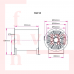 Fanex FAK 56-01 Harici Motor Metal Kanatlı 380 V 10000 m³/h Debi Direk Akuple Yangın Duman Egzoz ve Basınçlandırma Fanı