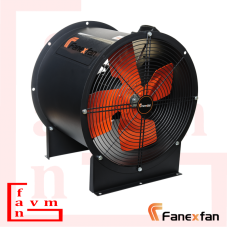 Fanex FAK 100-01 Harici Motor Metal Kanatlı 380 V 40000 m³/h Debi Direk Akuple Yangın Duman Egzoz ve Basınçlandırma Fanı
