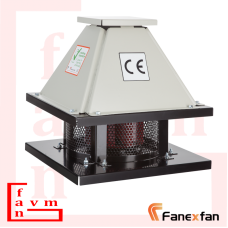 Fanex FBCF 280 T Yatay Atışlı Harici Motorlu 1100 m³/h Trifaze Radyal Çatı Fanı