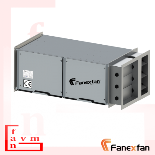 Fanex FBFF 2000 Baypaslı 3 Filtreli 220 V 2000 m³/h Debi Kanal Fanı