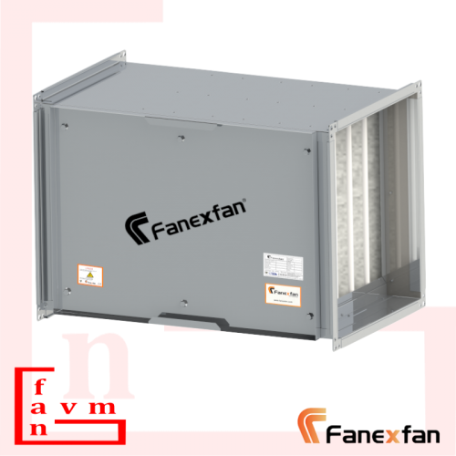 Fanex FFK-2 5000 İki Filtreli 220 V 5000 m³/h Debi Motorlu Kanal Fanı