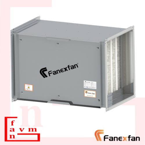 Fanex FFK-2 7000 İki Filtreli 380 V 7000 m³/h Debi Motorlu Kanal Fanı