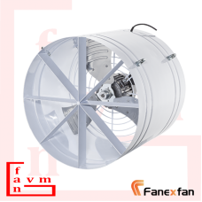 Fanexfan PAKF 500 M Kanal Tipi Aksiyel 7200 m³/h Sirkülasyon Fanı