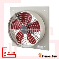 Fanex PSMK 250-2A Monofaze 2200 m³/h Kare Kasa Metal Pervane Aksiyal Fan