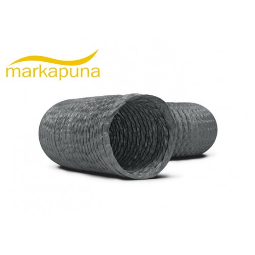 AFS 82mm PVC izolesiz Flexible Esnek Hava Kanalı 10 Metre